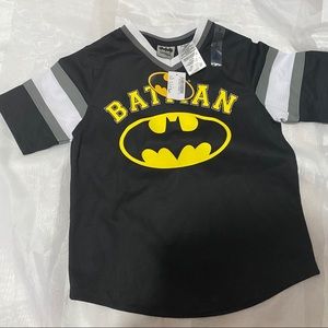 Batman boy Jersey S 6/5 black/yellow logo